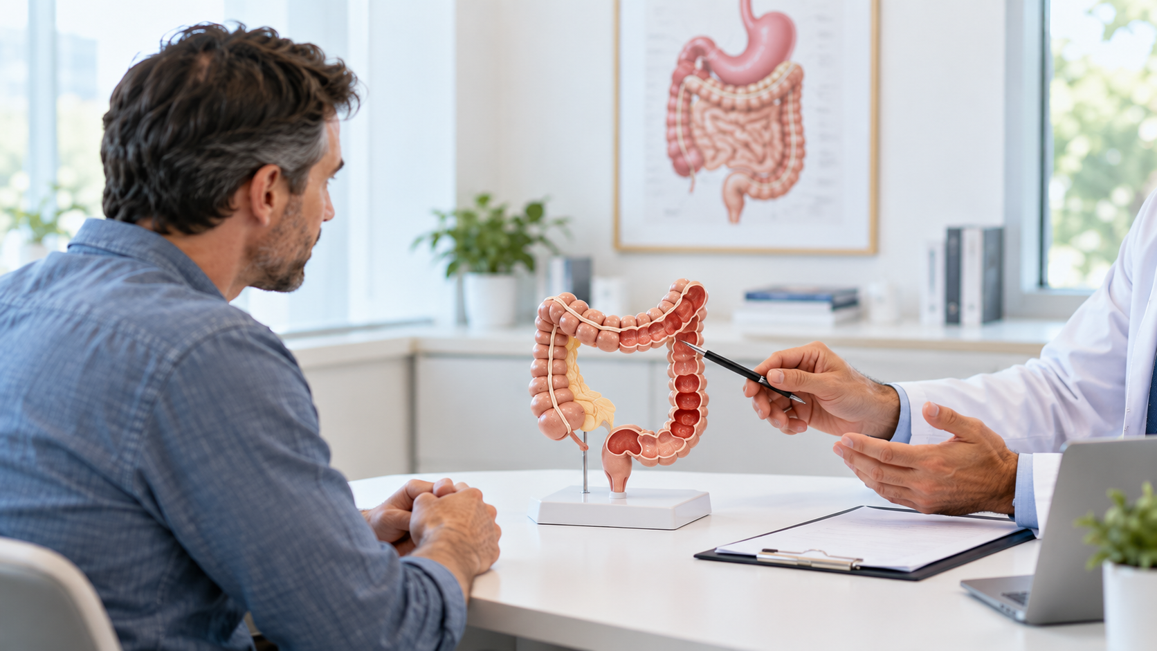 Consult gastroenterologic pentru sânge în scaun la Novus Medical Ploiești